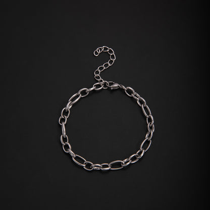 Textured Chain Link Bracelet Acalora