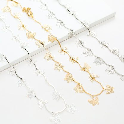 Butterfly Design Choker Necklace Acalora