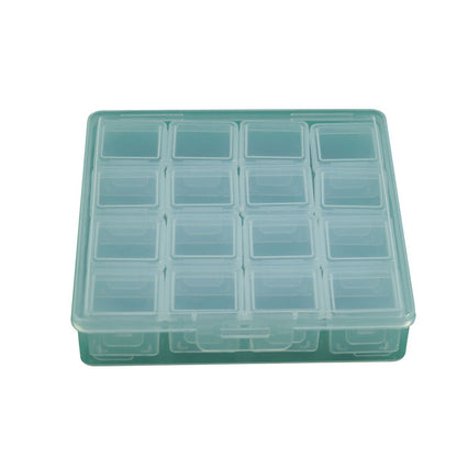 Multi-Compartment Craft Organizer Container Acalora