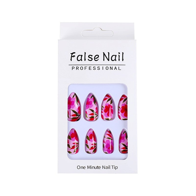 Artificial nails with exciting floral design Acalora
