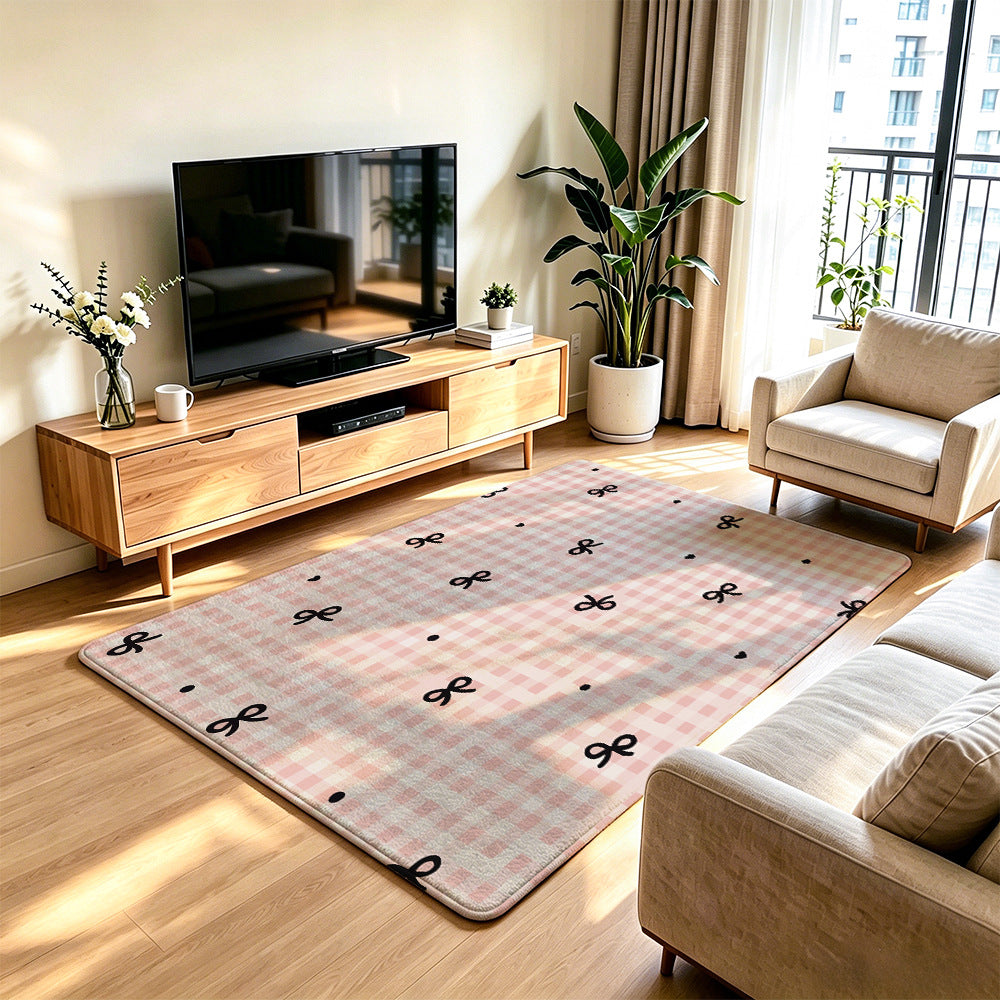 Unisex Artistic Floral Area Rug