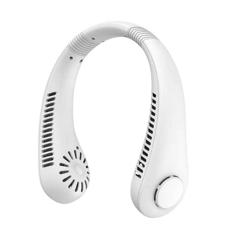 Cooling Hands-Free Wearable Neck Fan with Brushless Motors and USB-C Rechargeable Skanto