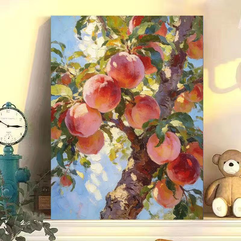 Pear-Themed Kitchen Wall Art Print