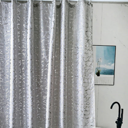 Elegant Textured Shower Curtain