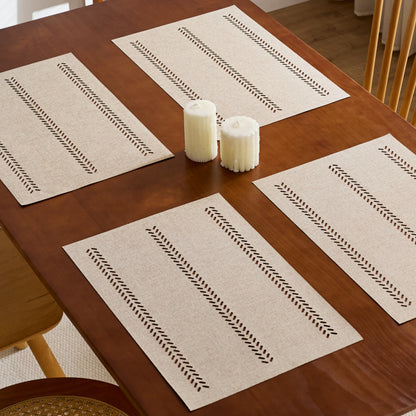 Decorative Laser-Cut Table Placemats