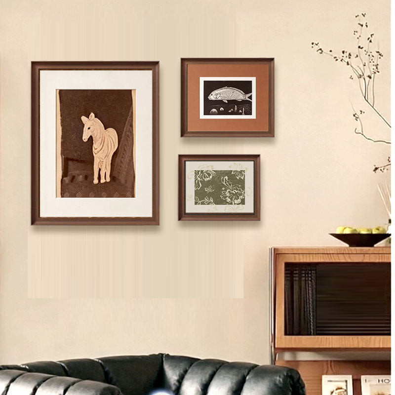 Framed Artistic Fish Print