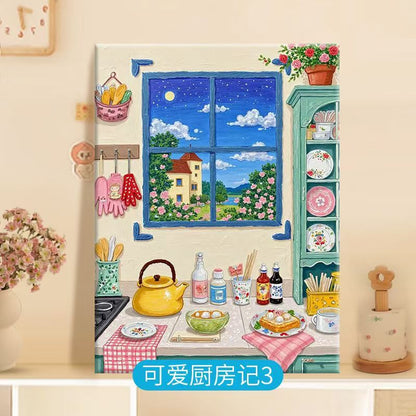 Kitchen-Themed Decorative Canvas Art