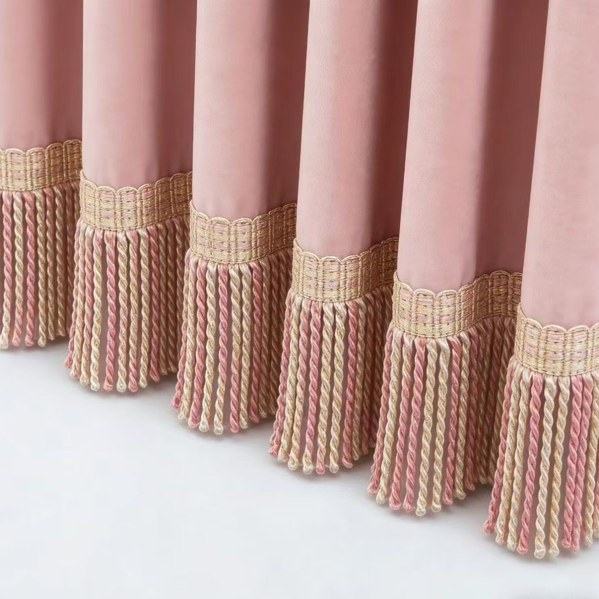 Noble curtain with fringe trim Acalora