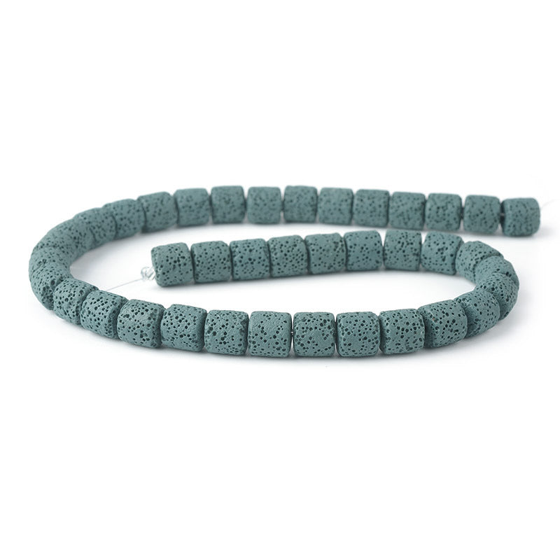 Natural Lava Stone Bead Necklace Acalora