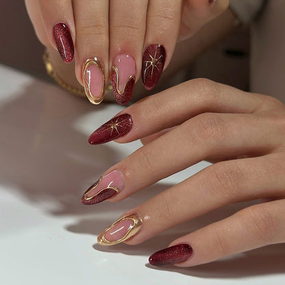 Press-On Nail Set Acalora
