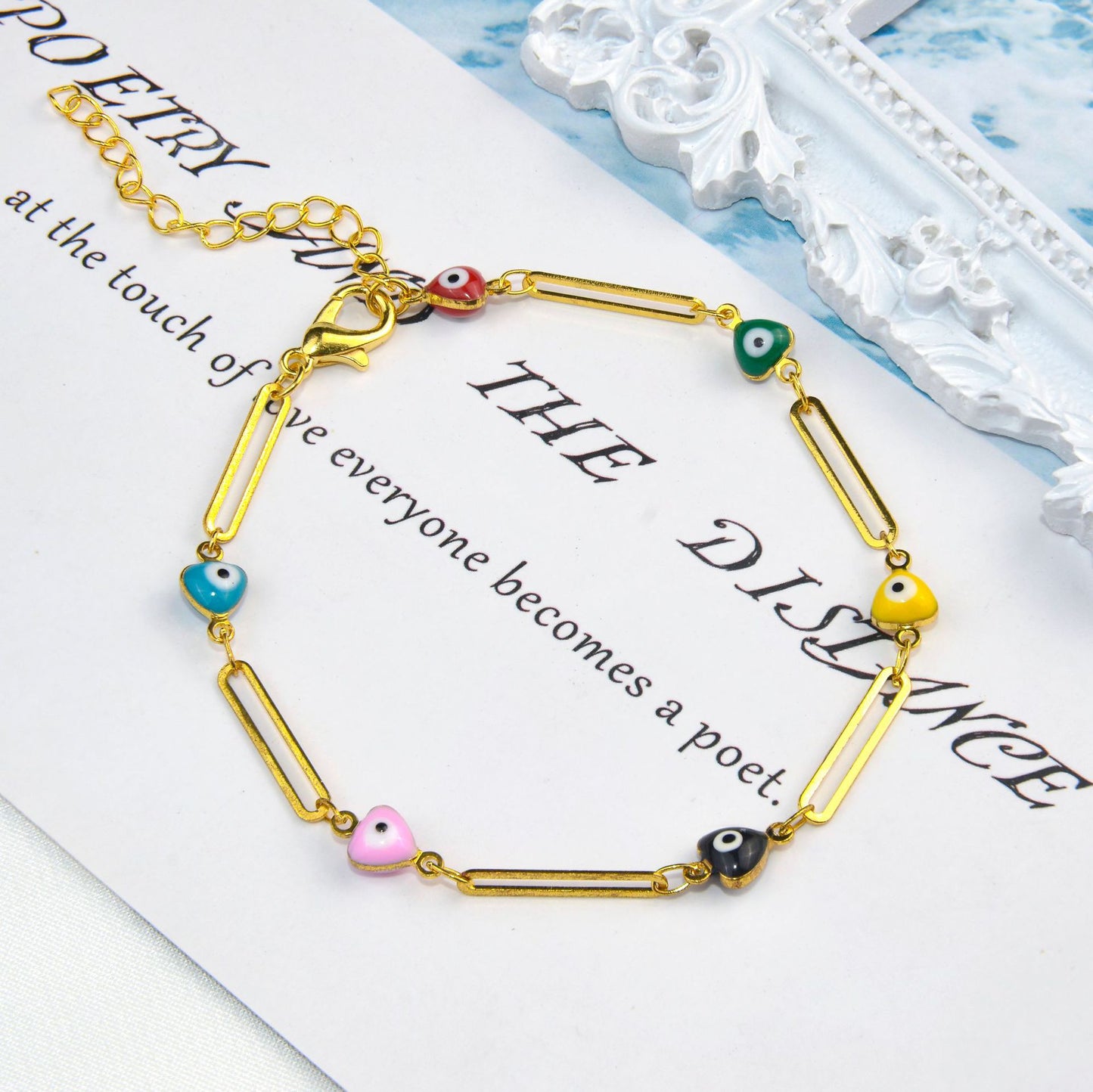 Artistic Eye Charm Bracelet Acalora