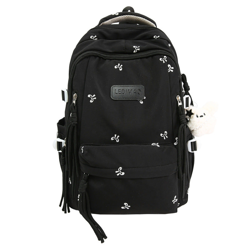 Casual embroidered school backpack Brehn