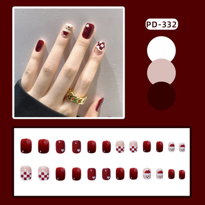 Artistic Press-On Nail Set Acalora