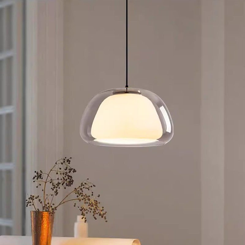 Modern Minimalist Glass Pendant Light