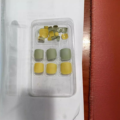 Matte Finish Press-On Nail Tips Set Acalora