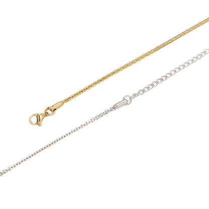 Adjustable Fine Link Chain Necklace Acalora 1788162530