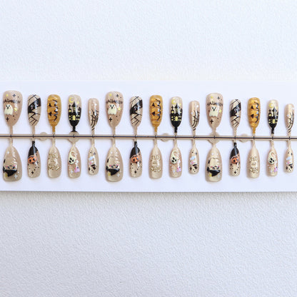 Halloween-Themed Press-On Nail Set Acalora