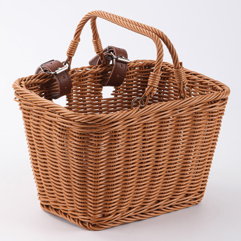 Woven Bicycle Basket Bowlift