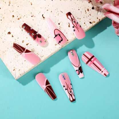Elegant modern style artificial nails Acalora
