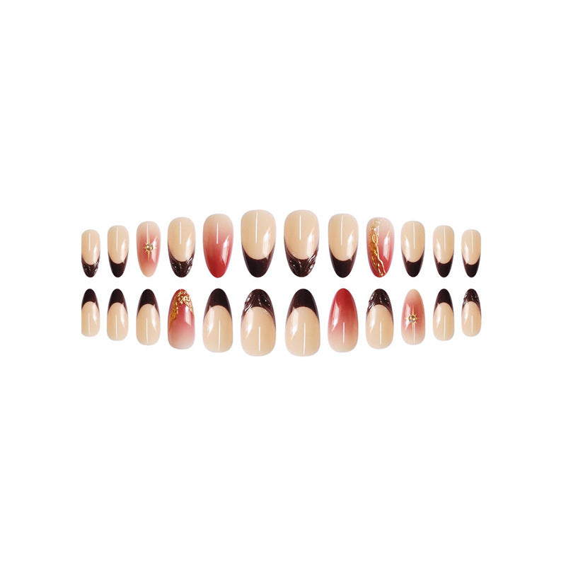 Artistic Gel Press-On Nail Art Acalora