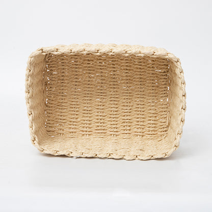 Stylish storage basket with removable inner lining