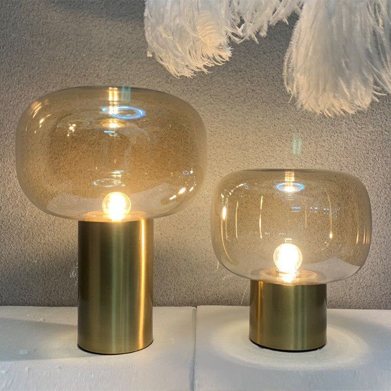 Luxe Glass Table Lamp