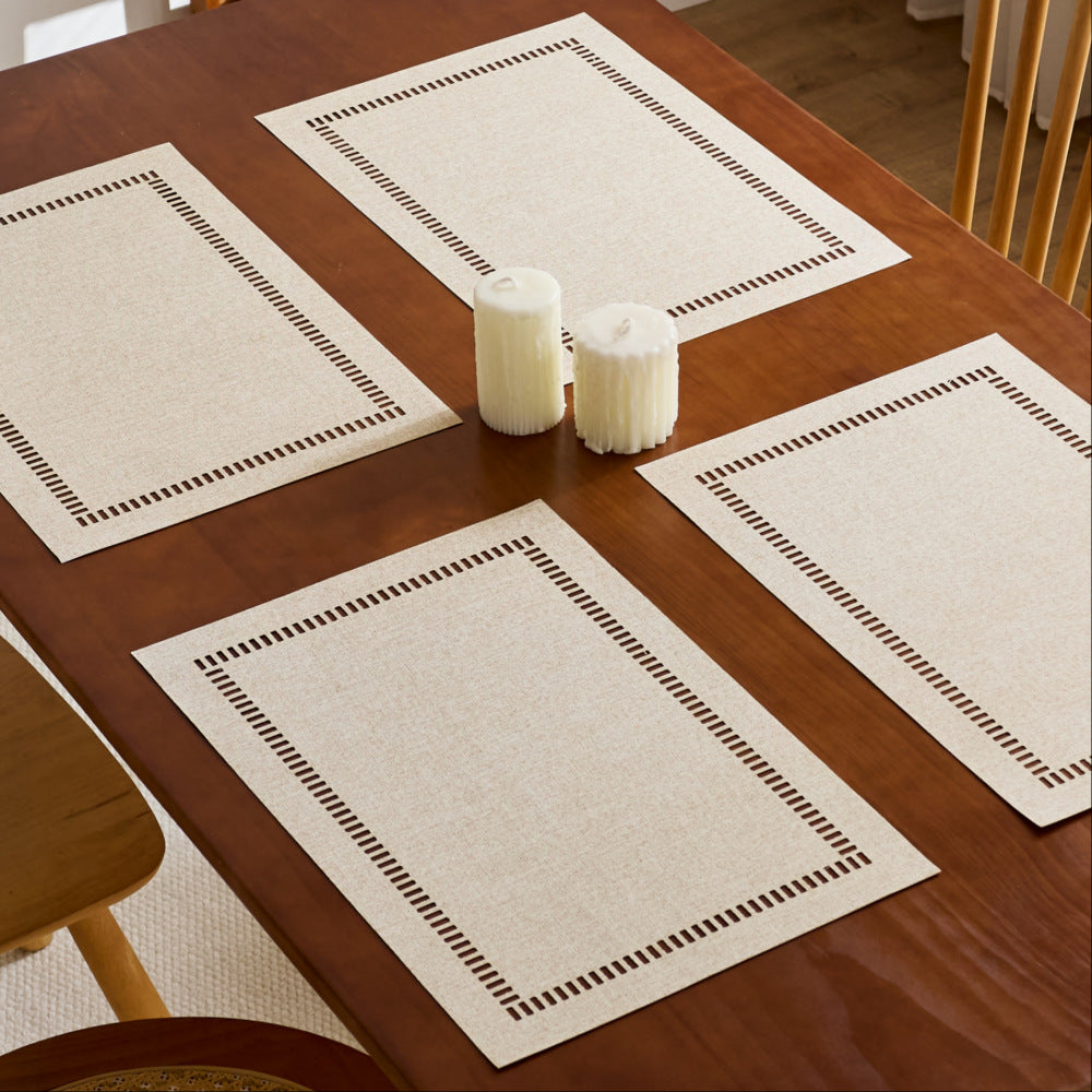 Decorative Laser-Cut Table Placemats