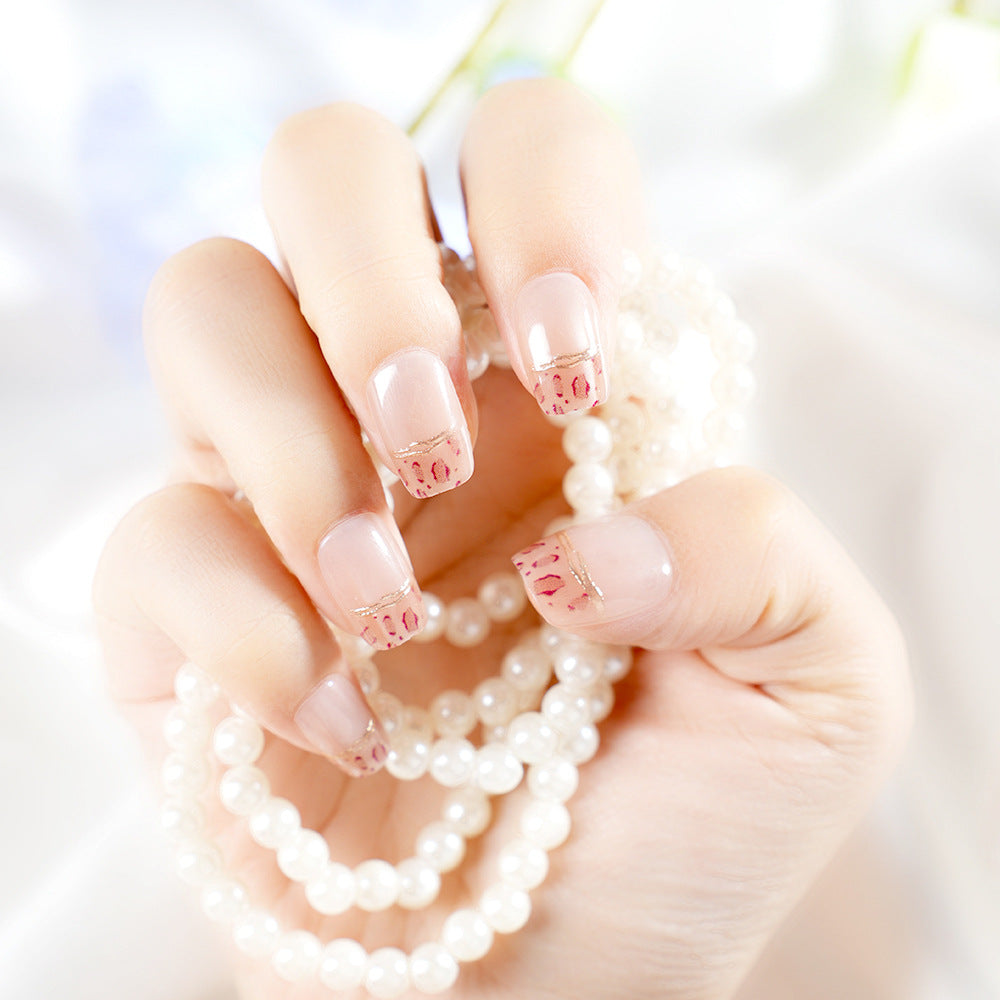 Stylish Artistic Press-On Nail Set Acalora
