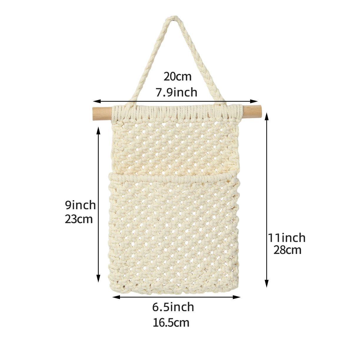Macrame Wall Organizer Acalora