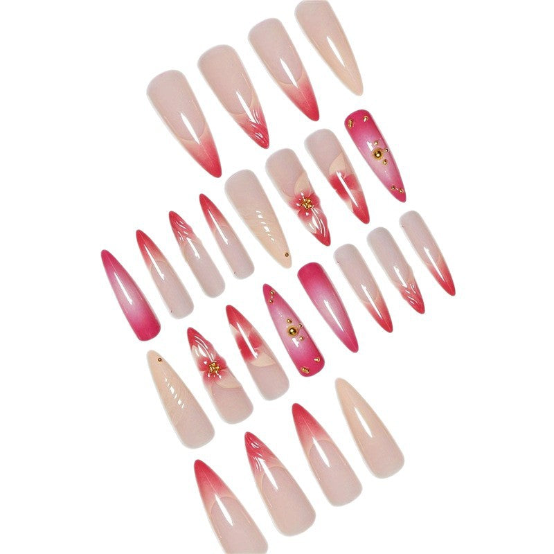Artistic Floral Nail Art Design Acalora