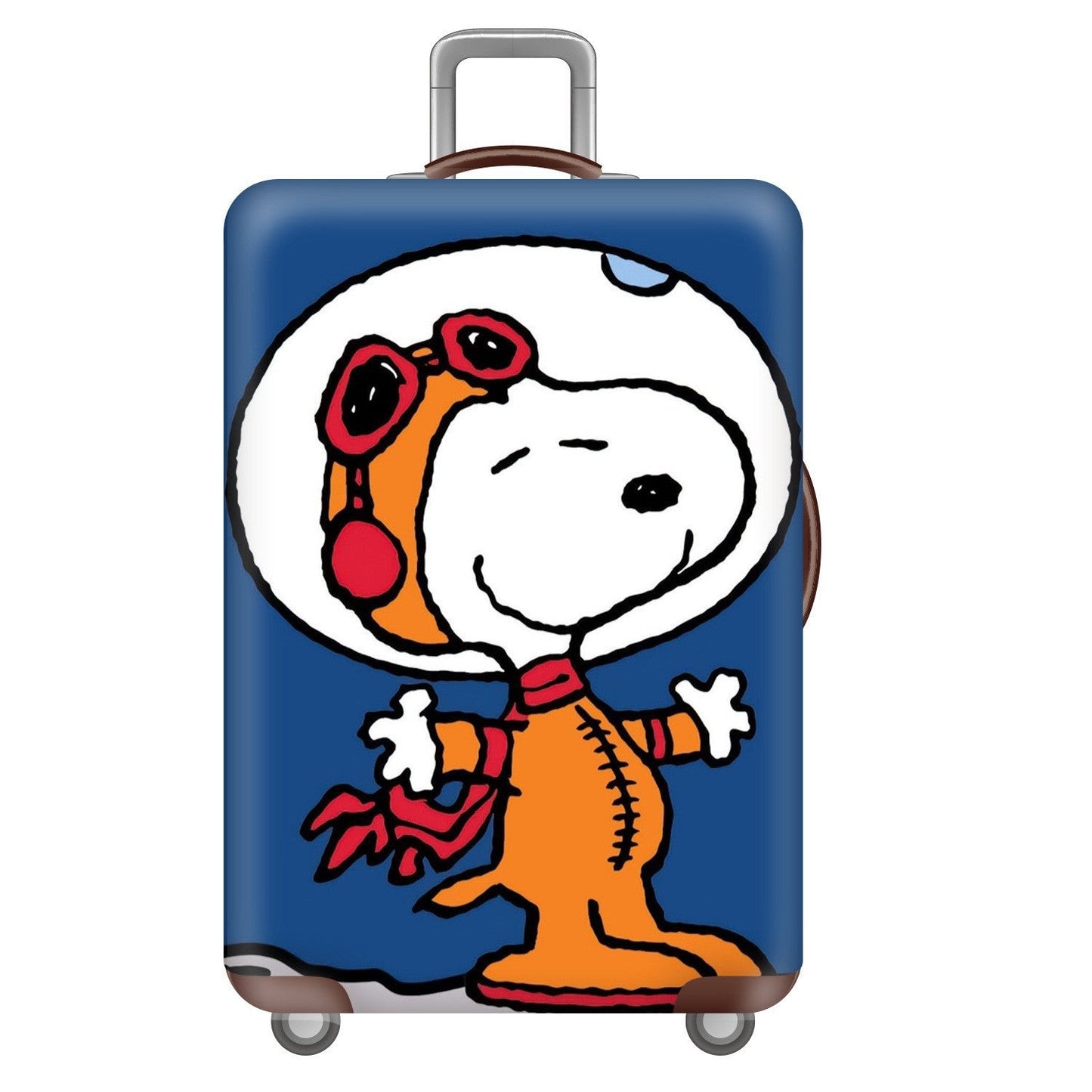 Unisex hard-shell travel suitcase with playful Snoopy motif Brehn