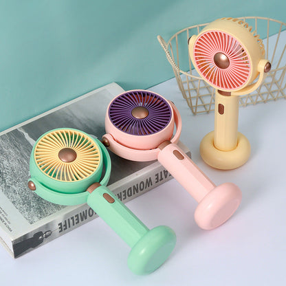 Women's Portable Handheld Fan with Adjustable Wind Strength Brehn