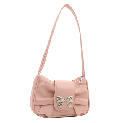 Elegant Bow Accent Shoulder Bag Acalora