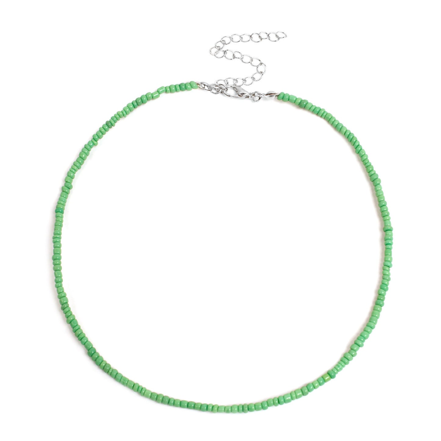 Colorful Beaded Choker Necklace Acalora
