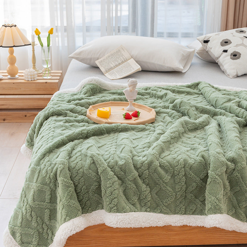 Unisex Cozy Decorative Throw Blanket