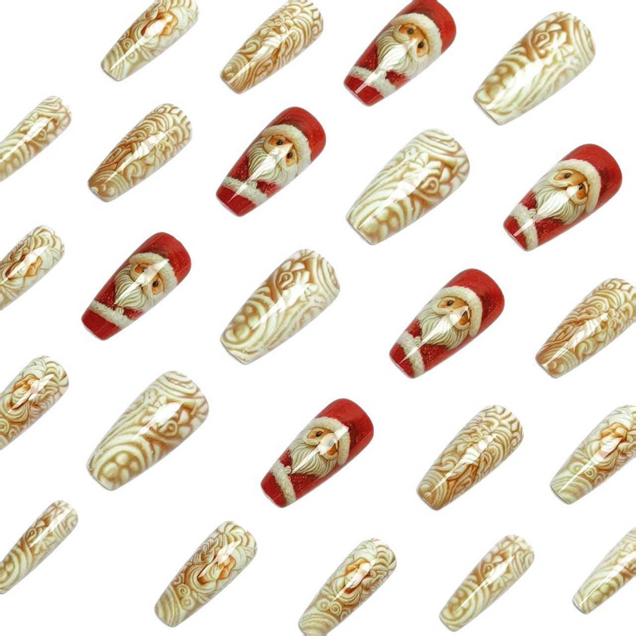 3D Decorative Holiday Nail Art Acalora