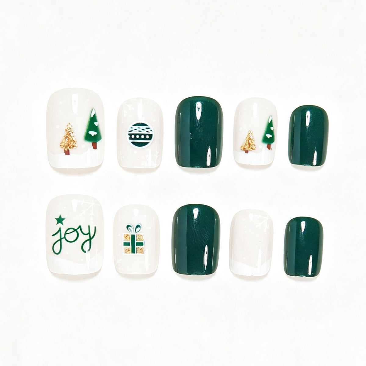 Festive Holiday Nail Art Design Acalora