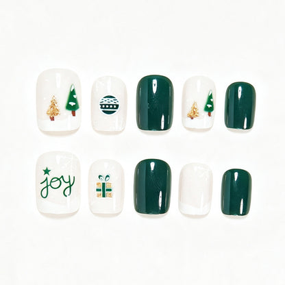 Festive Holiday Nail Art Design Acalora