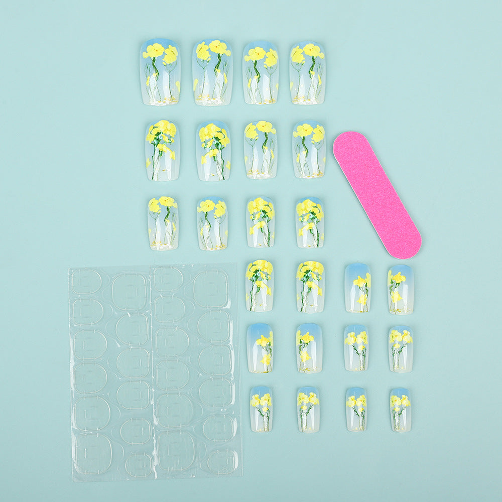Artificial nail tips in floral design Acalora