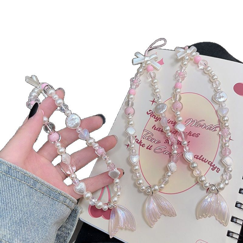 Beach-Inspired Gemstone Phone Charm Acalora