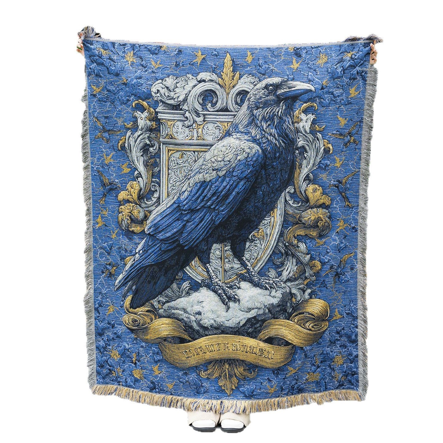 Artistic Heraldic Throw Blanket