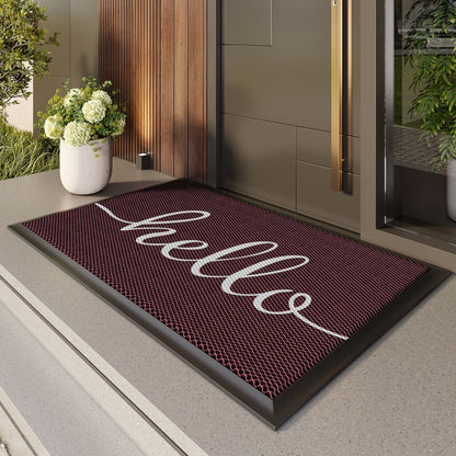 Stylish Paw Print Welcome Mat