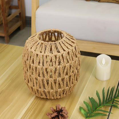 Artful Rattan Table Lamp Shade Acalora