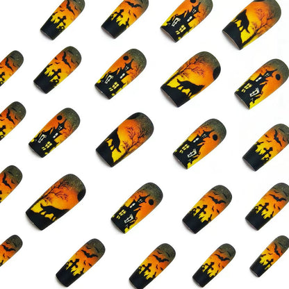 Halloween Themed Nail Art Acalora