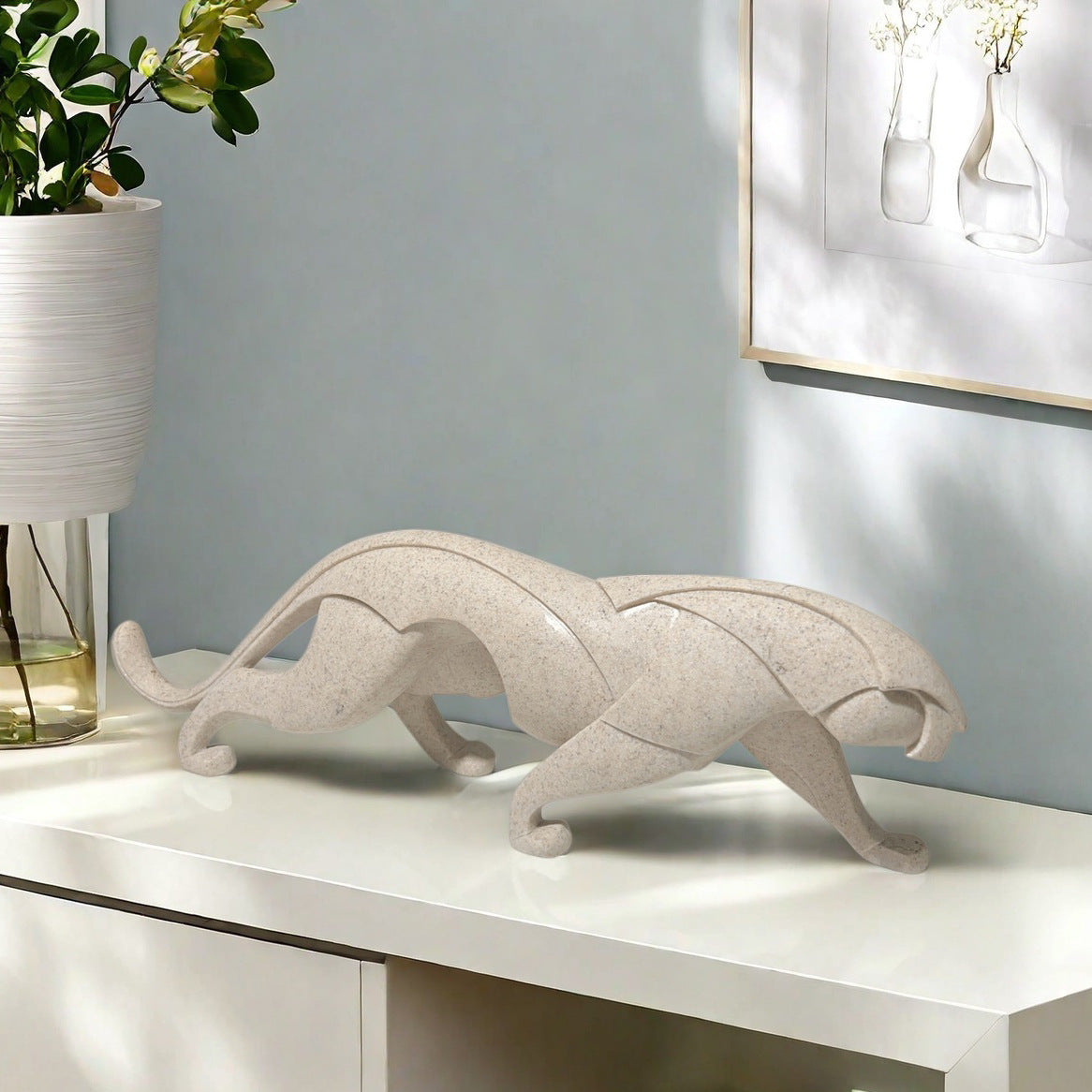 Artistic Panther Sculpture Acalora