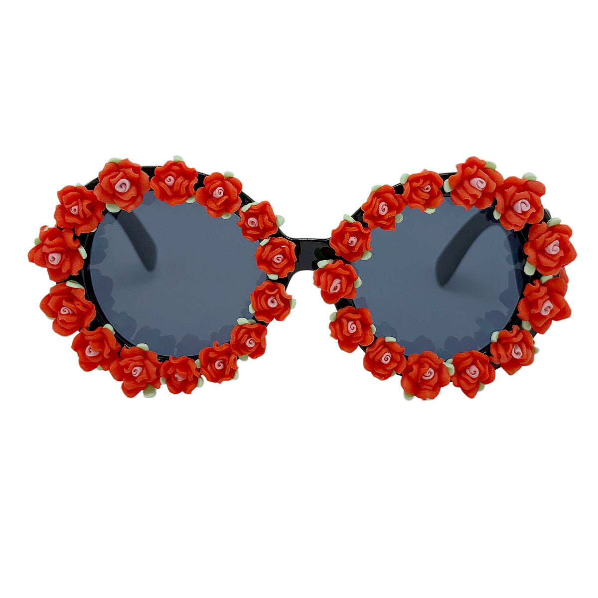 Women's sunglasses with floral design and unique frame accents Bowlift