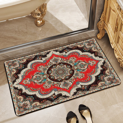 Luxurious Vintage-Inspired Bath Mat Acalora