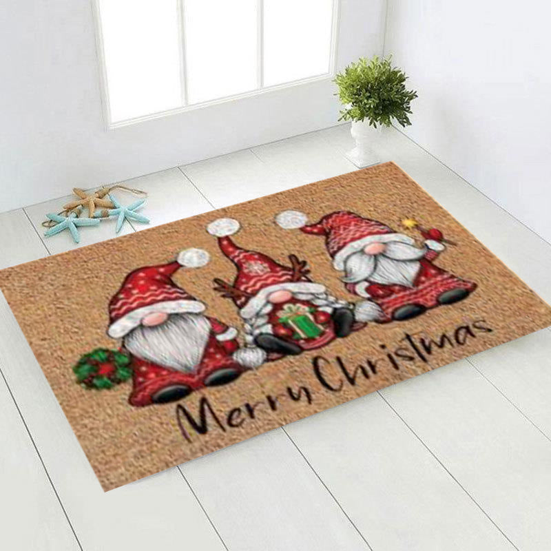 Holiday-Themed Welcome Mat