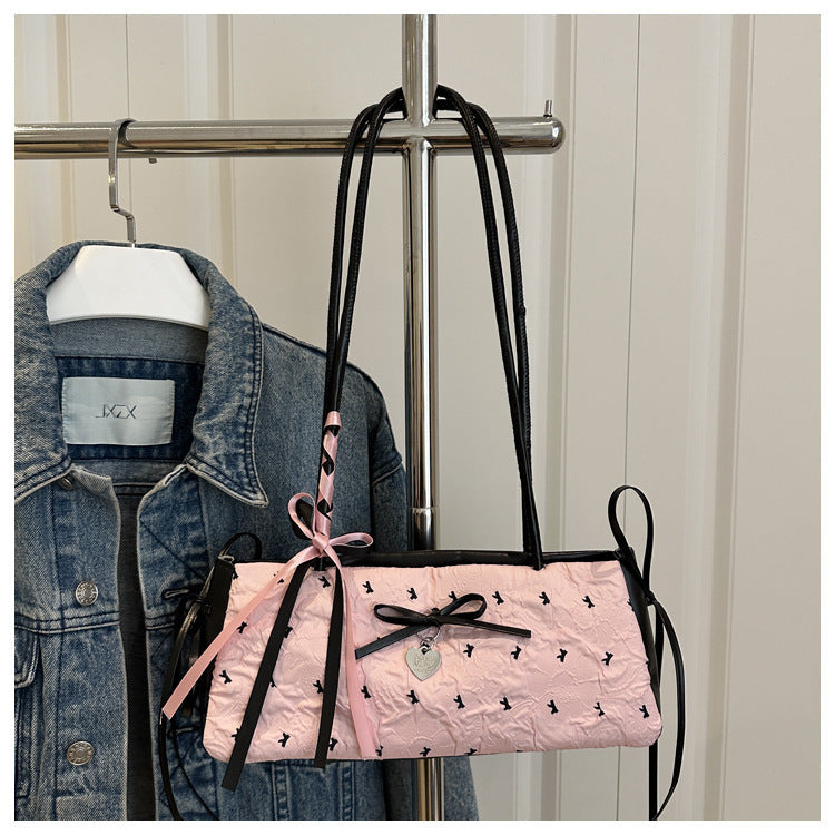 Charming Bow Detail Mini Handbag Acalora