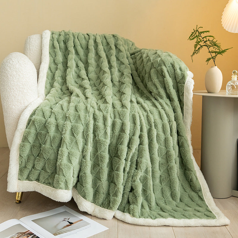 Unisex Plush Throw Blanket